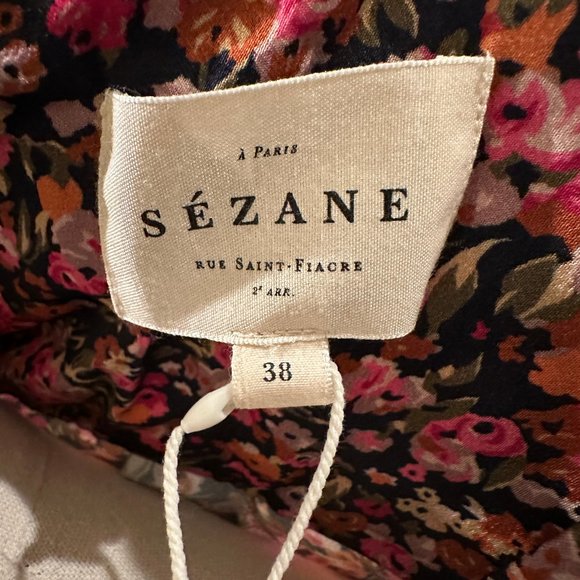 SÉZANE Florence blouse in Blossom Marine, size 38, NWT! - Picture 5 of 7